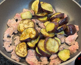 豚肉となすのにんにくしょう油炒め作り方7写真