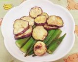 ナスとオクラの焼きマリネ作り方5写真