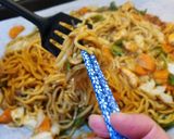 もんじゃ焼き風関西鉄板どて焼きもどき作り方8写真