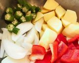夏野菜タップリカレー作り方1写真