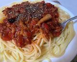 スパゲティ・鶏皮ボロネーゼ作り方7写真