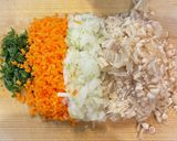 鶏えのきつくね(甘辛たれ味)作り方1写真
