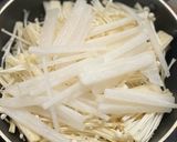 大根とえのきのケチャップ炒め作り方1写真