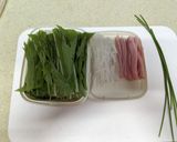 水菜とエビの生春巻き。巻き方と保存コツ有作り方1写真