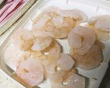水菜とエビの生春巻き。巻き方と保存コツ有作り方3写真