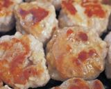 豚こまで作るうまうまチーズ肉団子作り方5写真