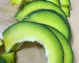 鈴カボチャのスライスサラダ作り方1写真