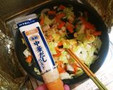 海鮮塩焼きそば作り方3写真