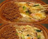 美味ドレ蜂蜜＆トムカーペーストで皿うどん作り方2写真