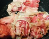 豚肉とゴーヤーの三角チーズソースソテー作り方1写真