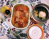 即席！ワカメと豆腐と枝豆のお吸い物作り方5写真
