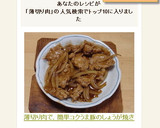 薄切り肉で、簡単コクうま豚のしょうが焼き作り方13写真