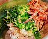 トマトとオクラの薬味和え作り方4写真
