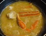 かに味噌バターのスープ・パスタ作り方2写真