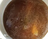 スペアリブの残り汁でラーメンスープ作り方1写真