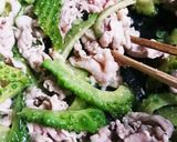 ゴーヤと豚肉の卵チャンプル作り方3写真
