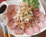 スモークハムと玉ねぎのサラダ作り方3写真