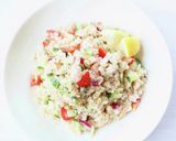 皆が大好きな【ライスサラダ（イタリア風）作り方4写真