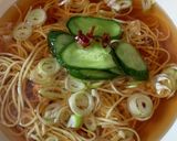 冷たいラーメン正油作り方4写真