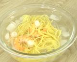 ソースはぶんぶんで♡冷製大葉トマトパスタ作り方5写真