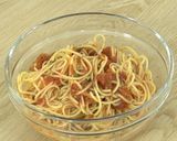 ソースはぶんぶんで♡冷製大葉トマトパスタ作り方6写真