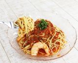ソースはぶんぶんで♡冷製大葉トマトパスタ作り方7写真