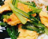 小松菜とたまごの中華炒め作り方6写真