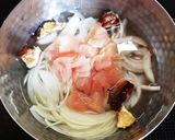 鶏肉と卵のかんたん味噌汁作り方2写真