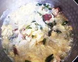 鶏肉と卵のかんたん味噌汁作り方6写真
