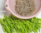 ★簡単★ピーマンと糸コンの塩昆布炒め作り方1写真