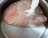 ポリ袋で しっとりサラダチキン作り方5写真