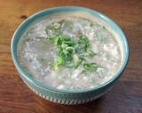 鯖缶とオクラの冷や汁作り方7写真