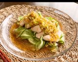 鶏胸肉のネギだれがけ(水晶鶏)作り方9写真