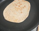 全粒粉ピタパンと塩無しフムス作り方6写真