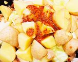 鮭のジャーマンポテト風作り方8写真