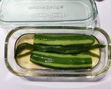 食パン1枚。どーんときゅうりドッグ作り方2写真