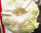15分|蒸すだけ！丸ごとキャベツ蒸し★作り方1写真