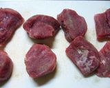 豚ヒレ肉のトマチーズ焼き作り方1写真