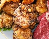 メレンゲでふんわりイカ団子作り方9写真