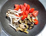鶏もも肉と冷凍したトマトとナスのカレー作り方5写真