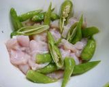レンジで簡単！ピリ辛☆ししとう鶏むね茄子作り方2写真