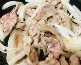 シンプル具材で作る●豚玉子丼作り方2写真