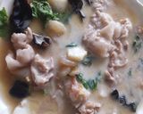 豚肉&シーフードスープ★ちゃんぽん麺★丼作り方3写真