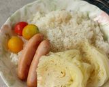 丸ごとキャベツの【炊き込みバターライス】作り方5写真