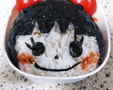 あっと、驚く キャラ弁～ 親子の合作～作り方3写真