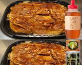 美味ドレと蜂蜜チキン南蛮のたれで回鍋肉丼作り方1写真