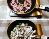 夏野菜とキノコとベーコンの混ぜご飯作り方8写真