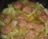 肉団子のスープ作り方6写真