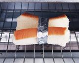 食パン1枚。どーんときゅうりドッグ作り方4写真