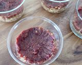 発酵あんこ入りいちじくのレアチーズケーキ作り方4写真